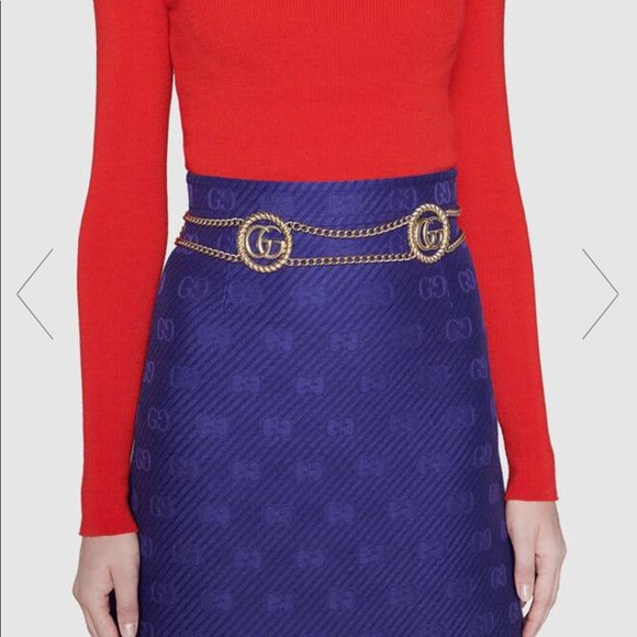 NEW💕Gucci GG chain belt💕 - Picture 3 of 8